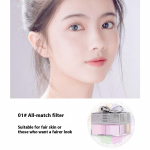 Bow Fog Feeling Four Palace Lattice Puuder Meigipuuder P&uuml;siv Meik Oil Control Concealer Natural Nude Makeup 01#