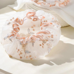 Praktiline elastse ribaga hingavast v&otilde;rgust naiste &ouml;&ouml;magamissatiinist juuksem&uuml;ts Korduvkasutatavad du&scaron;im&uuml;tsid Vannitoatarvikud