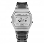Casio F 91ws 8hdF F 91ws 8 Digitaalne Ruudukujuline Vintage Retro L&auml;bipaistev Avalik PU K&auml;ekell F-91WS-8HDF