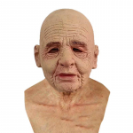 Eakate naiste mask, t&auml;is kortsud pea maski jaoks Vanaisa/vanaema n&auml;omask Devil Novelty Supplies Halloween Party Cosplay Rekvisiidid