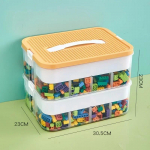 Virnastatav ehitusklotside hoiukarp L&auml;bipaistev Tolmukindel Niiskuskindel Plastikust hoiukarbid Lego DIY Hariduslikud m&auml;nguasjad