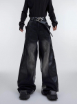 Meeste mustad pesuga sirged teksad - High Street stiil s&uuml;gis-talveks 2XL