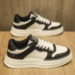 Kevadised meeste kingad uued hingavad kingad meeste Korea versioon mitmek&uuml;lgsed platvorm valged kingad sport ja vaba aeg madalad kingad trendikad kingad 44