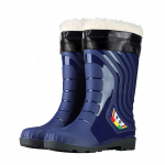 Kuum M&uuml;&uuml;k PVC Sinised Voodrita Kummist Veekindlad Meeste Vihmasaapad Talvesaapad Meestele 41 sinine
