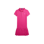 Polo Ralph Lauren Ss24 Hobuseembleemiga Polo Kleit Laste Kleit Ere-Roosa CWPODRSG3D20747-650 XL