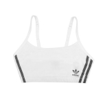 Adidas Originals kerge traadita camisole-rinnahoidja pehme nahas&otilde;bralik pullover lihtne eemaldada naiste aluspesu valge 4A4H00-100 S