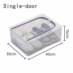 PVC kingade hoiukott Tolmukindel veekindel l&auml;bipaistev riiete hoiukarp voodi all Suure mahutavusega kingade hoiustamisriiul