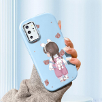 &Uuml;hev&auml;rviline h&otilde;bedase servaga objektiiv, rasvane korpus, pehme TPU vedel silikoonist kate P&otilde;rutuskindel telefoni&uuml;mbris Xiaomi Redmi Samsungile Samsung A7 2018 must