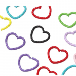50 tk. Love Heart Juukseehted Rattalokkidele Juuste Punu v&otilde;lu Rastad Aksessuaarid Punutis S&otilde;rmused Mansetid Klambrid Punukaunistused