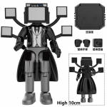 Suur suurus Uus Skibidi Tualetikasti ehitusklotsid Suur Titan Kaamerapoiss K&otilde;neleja Mini tegelaskuju M&auml;nguasjad