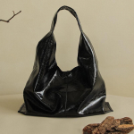 Uus naiste pehmest PU-nahast k&auml;ekott Luksuslik disain kaenlaalusest Hobo &otilde;lakott Clutch vabaaja suure mahutavusega pelmeenikott 42x11x27cm