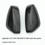 S&uuml;sinikkiust mustriga tahavaatepeegli kate Mazda CX-3, CX-4, CX-5 jaoks (2013-2021)