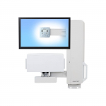 ERGOTRON - Montage mural pour &Eacute;cran LCD/clavier/souris - Blanc - Taille d'&eacute;cran : 24