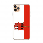 Coque iPhone - Gibraltar - iPhone 11 Pro Max - Souple - Mitmev&auml;rviline - Disain Drapeau