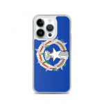Coque T&eacute;lephone Drapeau &Icirc;les Mariannes du Nord officiel &ndash; iPhone 14 Pro