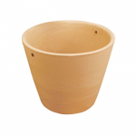 Pot de fleur en terre cuite 8 x 10 cm Perc&eacute; de 2 trous