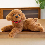 Imiteeritud dressipluusiga Teddy koer pl&uuml;&uuml;sm&auml;nguasjad Kodu Armsad lemmiklooma kaunistused Kaelarihm Kutsika s&otilde;rmusevahetus S&uuml;nnip&auml;evakink 36cm【0.35kg】