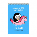 2026 Seinakalender Solvavalt Armas Vabandamatult L&otilde;bus Paigaldatav Kalender Jaan. 2026 - Dets. 2026 12-kuuline planeerija kodu-kontorisse 1pc