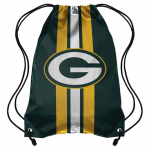 Sac de sport &agrave; cordon - FOCO - NFL Team Stripe - Vert Bay Packers - 48 cm x 35 cm - Mixte