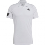 Adidas Club 3S Mugav Hingav Niiskust Eemale Juhtiv L&uuml;hikeste Varrukatega Polo S&auml;rk Meestele Polo S&auml;rgid Valge GL5416 XL