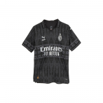 Puma x Pleasures AC Milan 2023/24 Tume Versioon Autentne S&auml;rk (Imporditud versioon) Must meeste t&auml;navar&otilde;ivad 776066-01 S