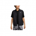 Nike logo tr&uuml;kiga seisukrae lukuga varrukateta vest meestele must FZ0002-010 L