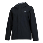 Under Armour Kapuutsiga T&otilde;mblukuga Tuulejakk Pikkade Varrukatega Jakk Naiste jakid Must 1376067-003 S black