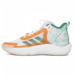 Adidas Adizero Select Mugavad Hingavad Libisemiskindlad Vastupidavad Kerged Keskmise k&otilde;rgusega Korvpallijalatsid Meeste Tossud Valge Roheline IF0470 42