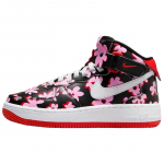 Nike Air Force 1 Polsterdus, Kulumiskindlad K&otilde;rge S&auml;&auml;rega Rula Kingad Unisex Must Roosa Tennised FQ3692-001 37.5