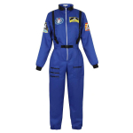 T&auml;iskasvanute astronauti kost&uuml;&uuml;m Cosplay Naistele Meestele Kosmoseastronaut Kost&uuml;&uuml;m Lastele Kombinesoon T&otilde;mblukuga Pere Kosmose&uuml;likonna Kost&uuml;&uuml;m Karneval 180 must