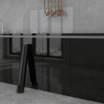 40/55cm K&ouml;&ouml;k Isekleepuv Seinakleebis Tapeet Marmormustriga PVC KoduKaunistused &Otilde;likindel Veekindel Luksuslik Kodu Dekoratsioon 40cm x 200cm