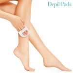 Kit d'&eacute;pilation - Depil Pads - Gant exfoliant - &Eacute;pilation naturelle - Indolore - Mixte