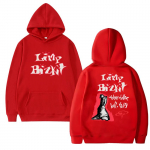 2025 Uus Rock Band Limp Bizkit vintage Kahepoolse tr&uuml;kiga streetwear Mehed naised Fliisist vabaaja kapuutsikas Unisex gooti dressipluus S