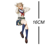 Anime MHA Kuju Toga Himiko Tegevuskujud Seisvad Toga Himiko Figuur PVC Ilu Mudelid Vaata &Uuml;les Kuju Toga Himiko M&auml;nguasjad 16CM 16cm