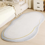 Magamistoa vaip Elutoa vaip Voodi&auml;&auml;rne matt Pehme kohev pl&uuml;&uuml;sist piirkonnamatt Kodu kaunistus P&otilde;randamatid Kohev Alfombra Habitaci&oacute;n 50x80cm