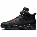 Air Jordan 6 Retro Premio Bin23 Unisex Tossud Must Off-Noir Picante-Punane II6558-001 40.5