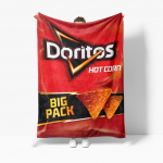 Loominguline Naljakas D-Doritoss Chips Flanellitekk Voodi Diivani Magamistoa Reisimise Telkimise Pikniku Tekid Visketekk 30x40in