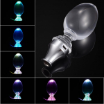 RGB LED Valgustusega K&auml;igukangi Nupp L&auml;bipaistev Akr&uuml;&uuml;l Kristall Teemant Selge Automaatne K&auml;igukangi K&auml;epide MT AT Auto Tarvik