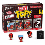 Blisterpakend 4 tk Bitty POP Marvel Deadpool vannim&auml;nguasjad