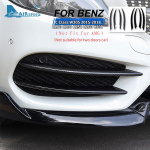 S&uuml;sinikkiust udutule katted Mercedes Benz C-klassile W205 C180 C200 C250 C260 C300 2015-2018 Esip&otilde;rkeraua spoiler A Carbon fiber Style