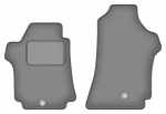 Dywaniki samochodowe prz&oacute;d do: Hyundai Cargo II van (2007-2021) grafitowe