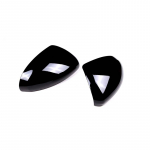 For Toyota 86/Subaru BRZ ABS Black/Carbon fiber Car Rearview Side Mirror Decorate Cover Trim Sticker Exterior Accessorie ABS Black