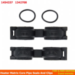 1454337 1342708 K&uuml;tteelemendi toru tihendid ja klambrid Ford C-Max Focus Mk2 Mk3 Kuga Mk1 K&uuml;tte&otilde;hu konditsioneeri sisemine klamber