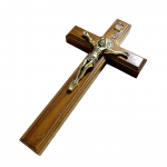 Tammepuidust Rist Jeesus Katoliku Rist Seinale Kinnitatavad Ristid Palve Usuline Kingitus Kiriku Kaunistused Seinale Riputav Rist 1