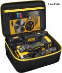 Kott &uuml;hildub DEWALT 20V MAX 3-in-1 harjadeta l&otilde;iket&ouml;&ouml;riistaga (DCS438B), S&auml;ilituskarp kandek&auml;epidemega korraldaja (ainult juhul) none must