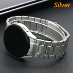 Metallist titaanist rihm Samsung Galaxy Watch FE 7 6 5 4 40mm 44mm 6Classic 47mm 43mm jaoks, ilma vahedeta k&auml;ev&otilde;ru GALAXY 5Pro 45mm jaoks galaxy 7 44mm 40mm h&otilde;be