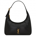Saint Laurent Ysl Calypso Logo T&otilde;mblukuga Minikott Lambanahast Hobo Kott Naiste k&auml;ekotid Must 791484-AACX7-1000 Basic Set (Bag+Dust Bag)