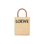 Loewe A5 T&auml;hekujuline Logo Reguleeritava &Otilde;larihmaga Rotangist Muusikapartiiga K&auml;sikott Naiste K&auml;sikott Looduslik Must A563S30X05-2165 Basic Set (Bag+Dust Bag)