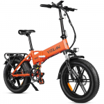Elektriline jalgratas Vitilan V3 1200W tippv&otilde;imsusega mootor 20 paksude rehvidega kokkupandav elektriline jalgratas t&auml;iskasvanutele 48V 13Ah LCD-ekraan 7 kiirust oranž
