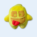 Clash Royale pehme m&auml;nguasjakuju, t&auml;idisega m&auml;ngutegelase nukk, kogutav, armas m&auml;nguasi lastele, teismelistele, m&auml;ngurite toakujundus, s&uuml;nnip&auml;evakingitus 25cm yellow